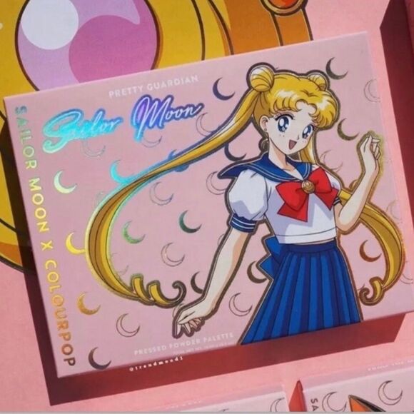 Sailor Moon Colourpop X Palette & Sailor moon blush Cats Eye & Sailor moon brush - Picture 4 of 11